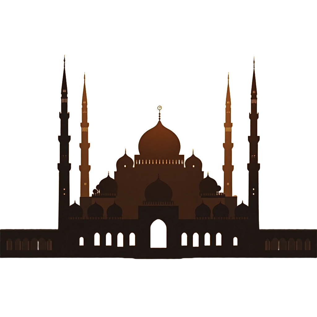 Grand Mosque Silhouette